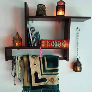 Exclusive Wooden Quran Shelf