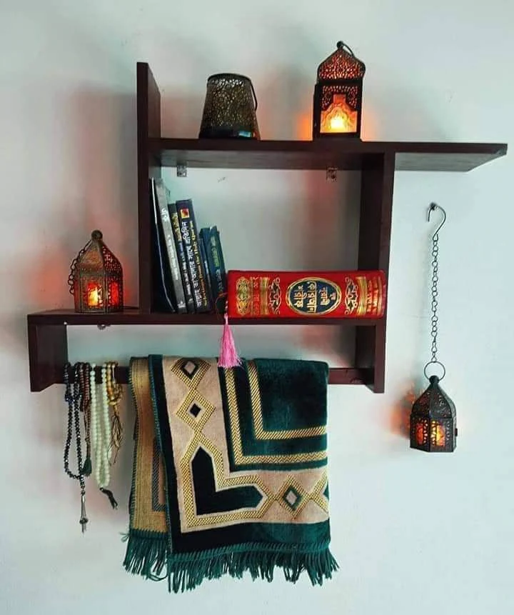 Exclusive Wooden Quran Shelf