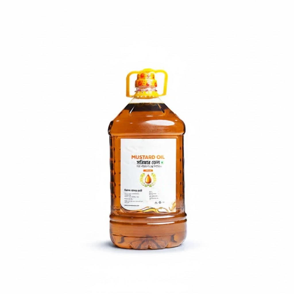 দেশি সরিষার তেল/Deshi Mustard Oil 5ltr